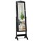 Costway Mirrored Jewelry Cabinet Mirror Organizer Storage Box Stand